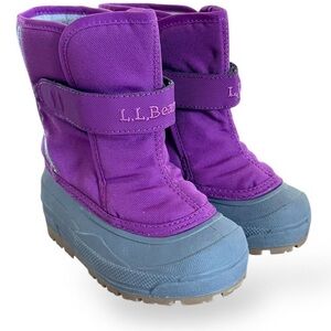 L.L. Bean Purple and Blue Kids' Boots
